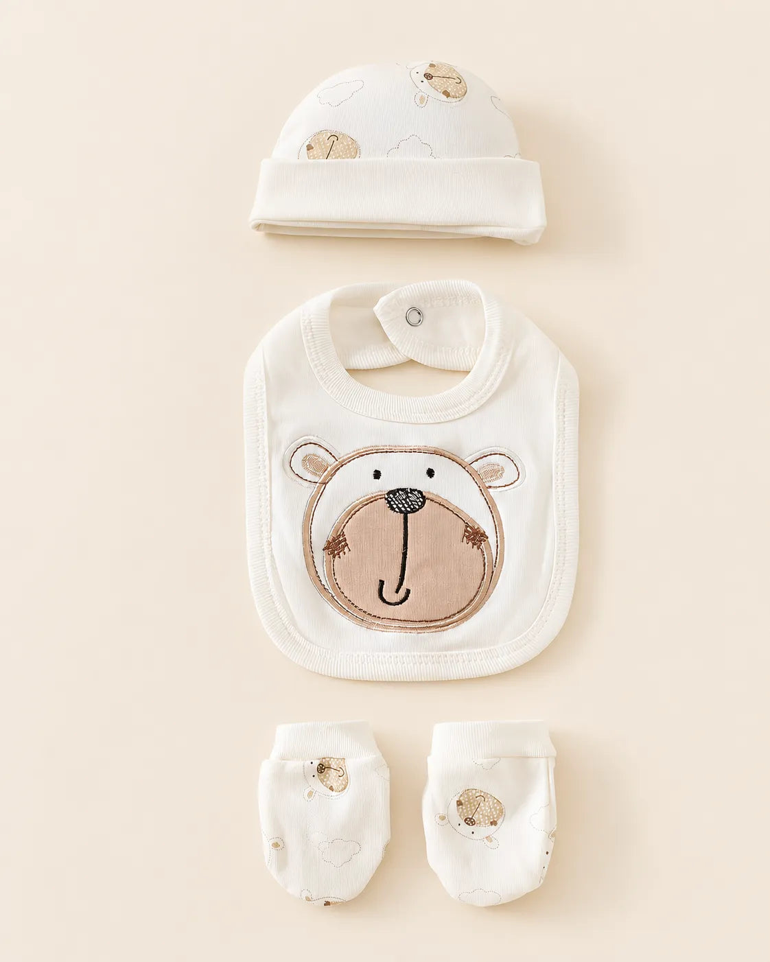 Conjunto Bebê Ursinho Encantado 8 Peças