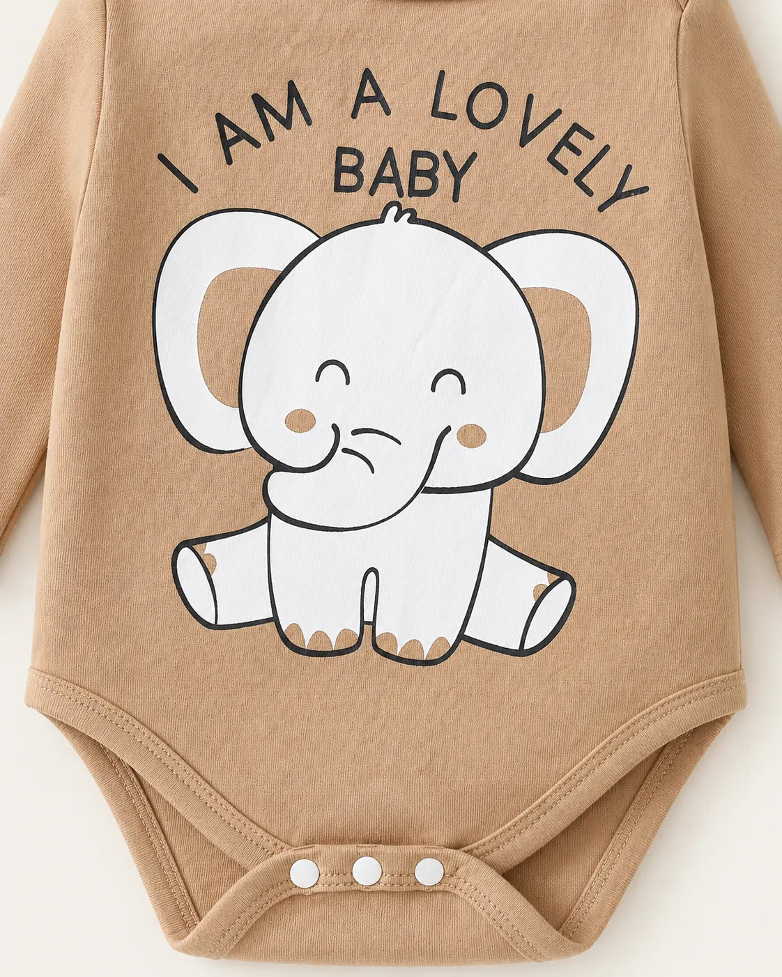 Conjunto Bebê Elefantinho Lovely 4 Peças