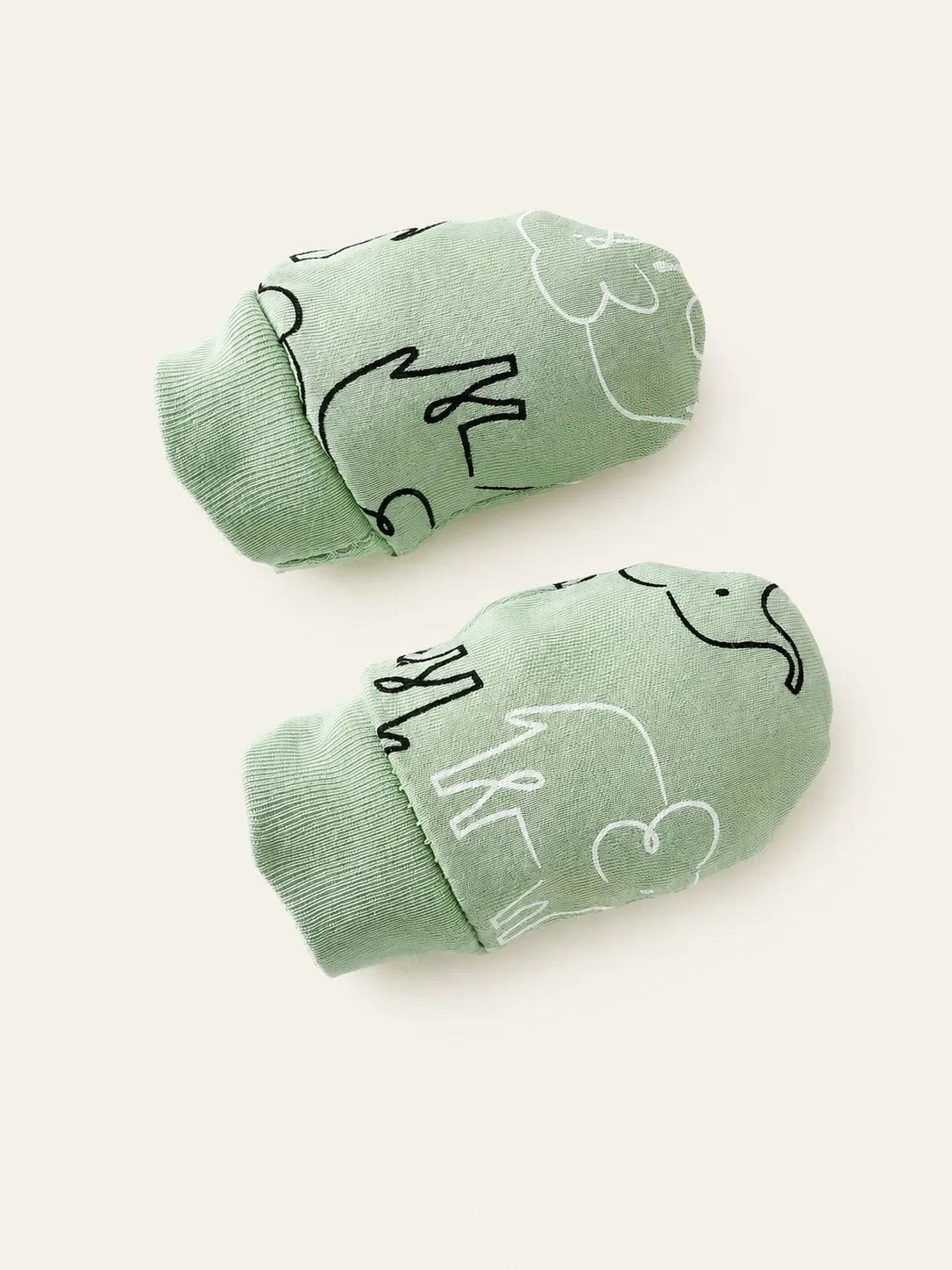 Conjunto Bebê Elefantinho Verde 8 Peças