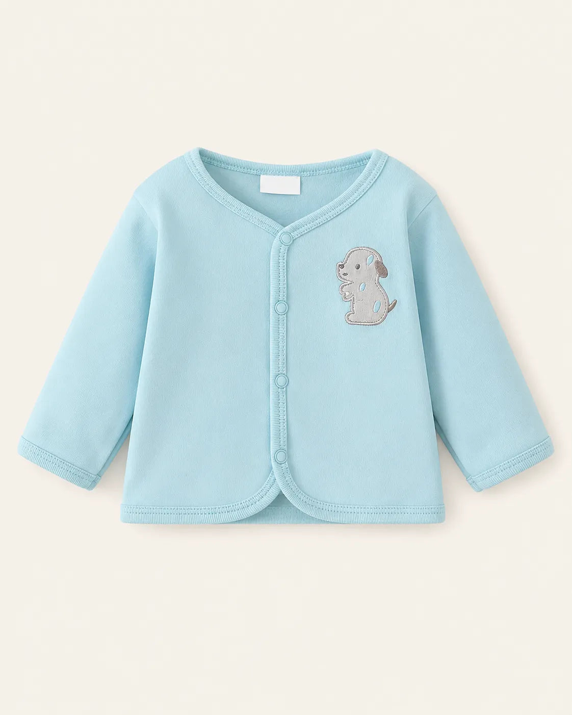 Conjunto Bebê Azul Doguinho 8 Peças