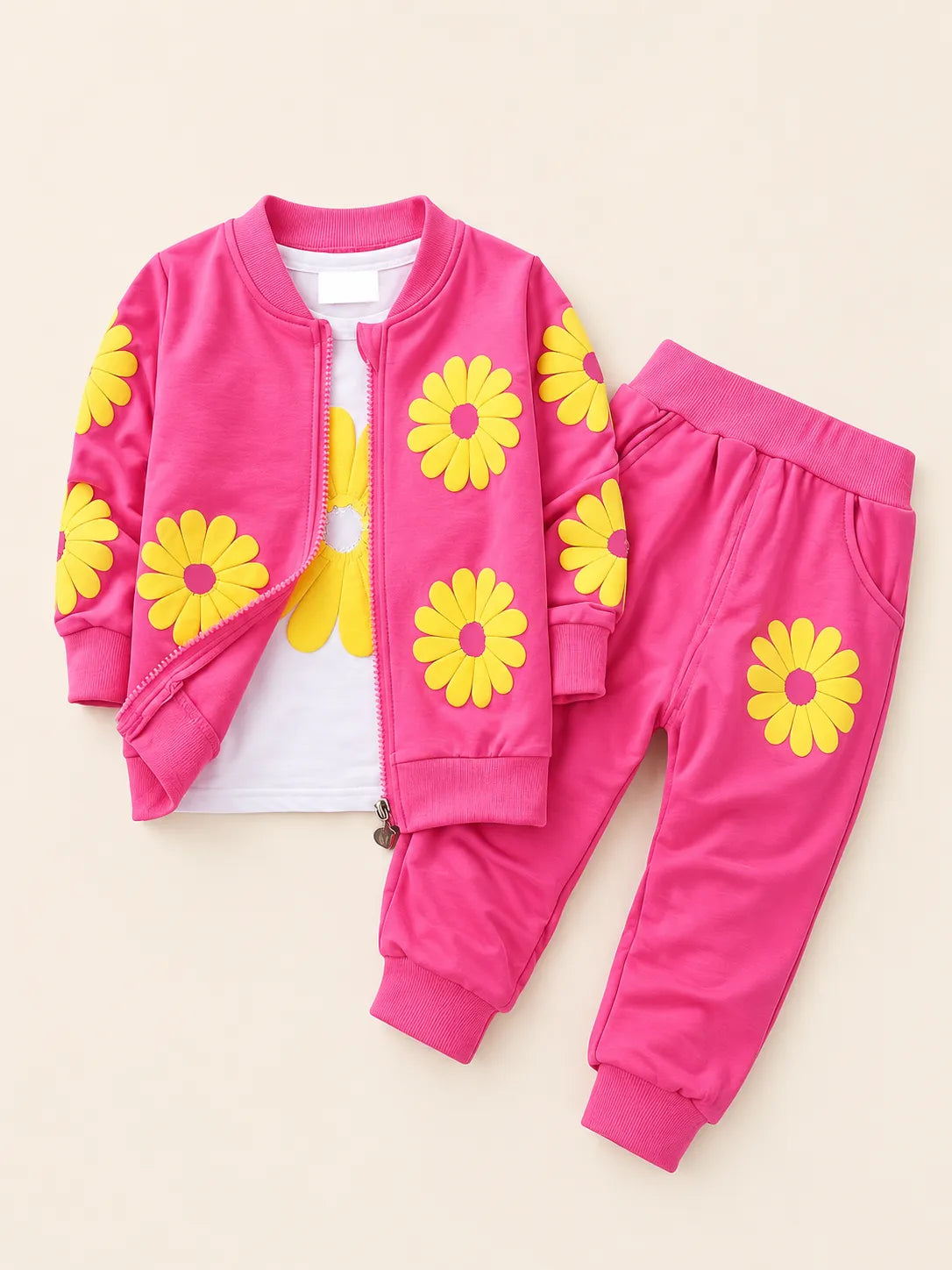 Conjunto Infantil Margaridinha 3 Peças