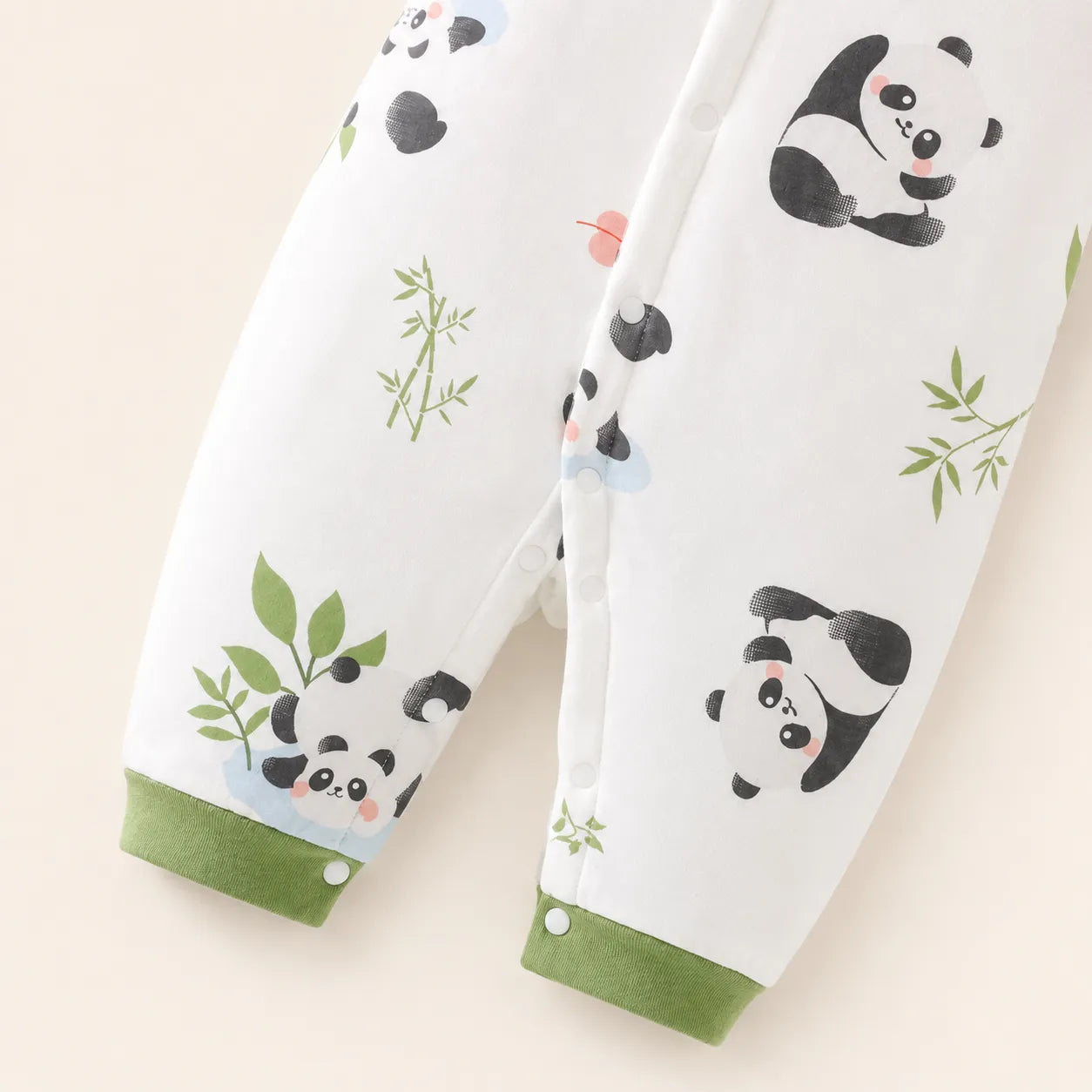 Macacão Bebê Panda Bambu