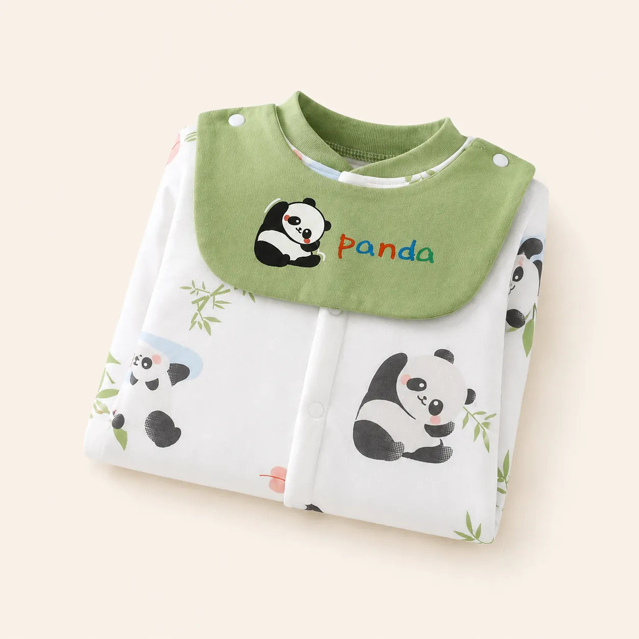 Macacão Bebê Panda Bambu