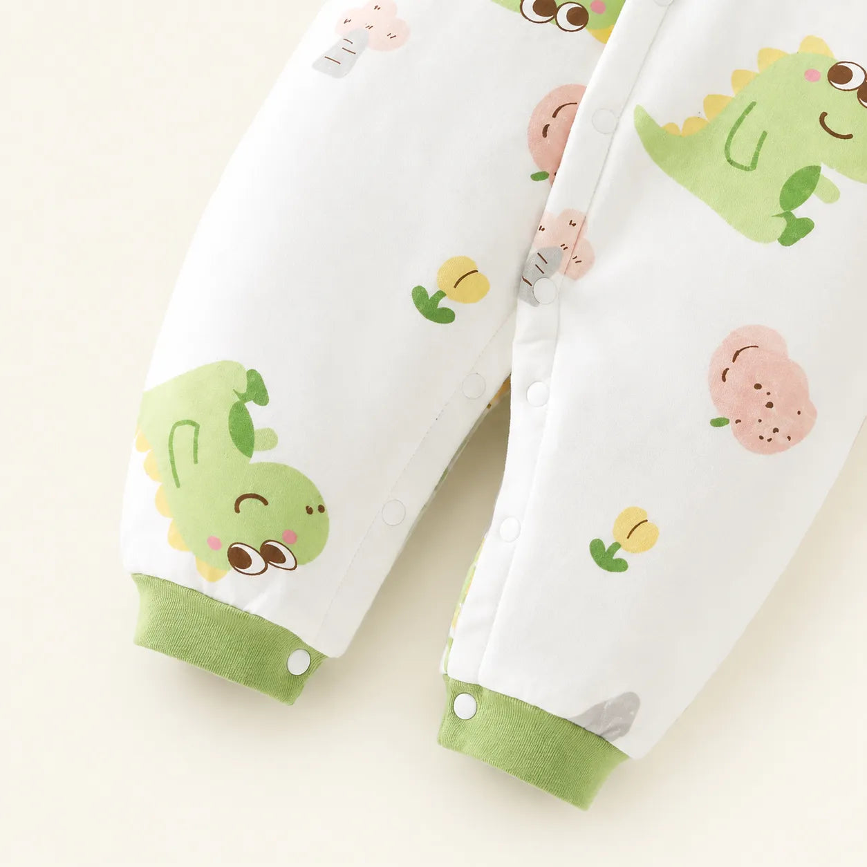 Macacão Bebê Dino Feliz