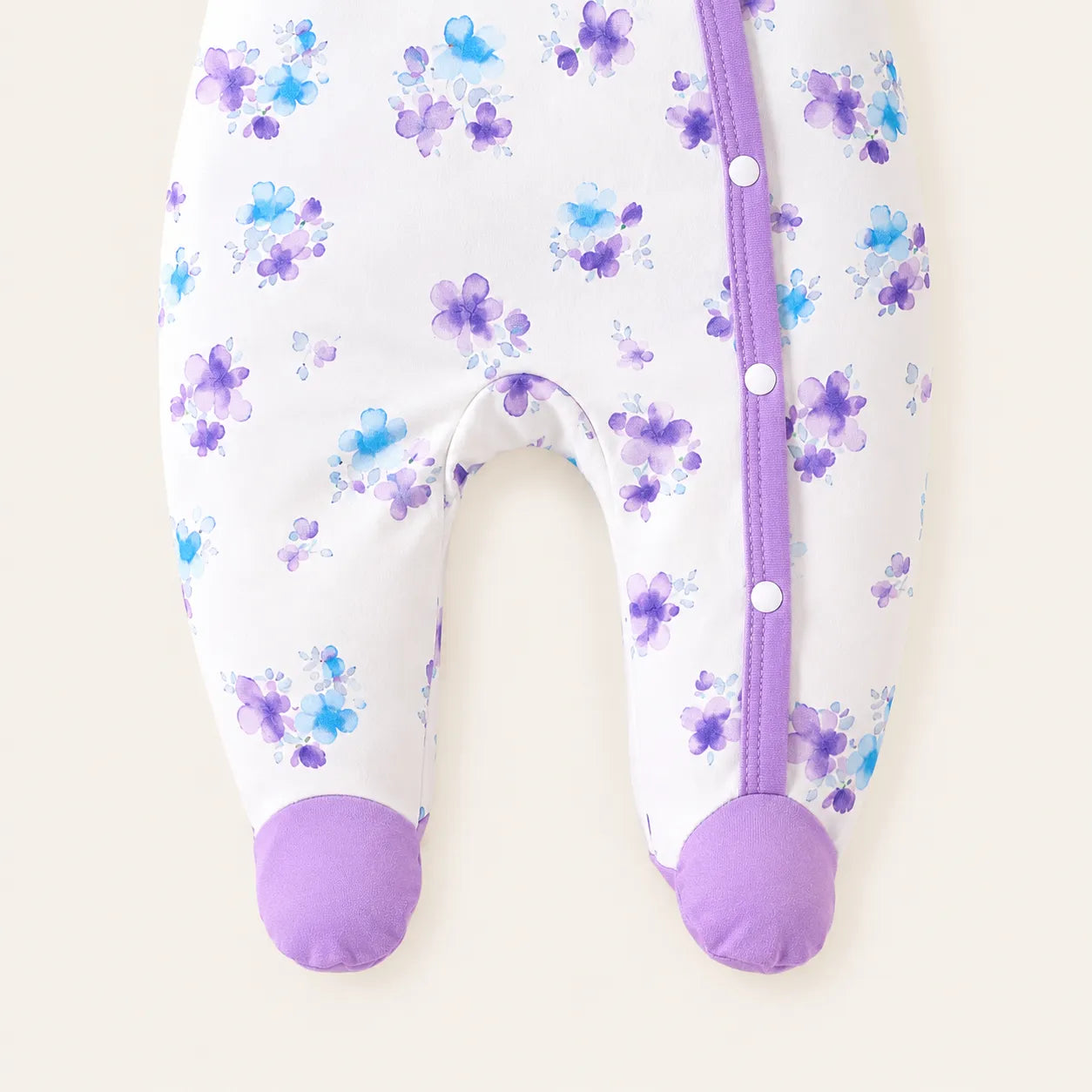 Macacão Bebê Elefantinha Floral com Touca