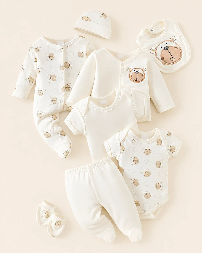 Conjunto Bebê Ursinho Encantado 8 Peças