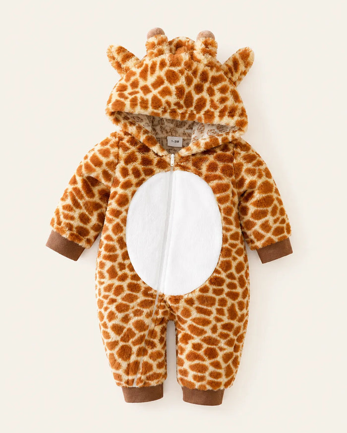 Macacão Infantil Girafinha Plush